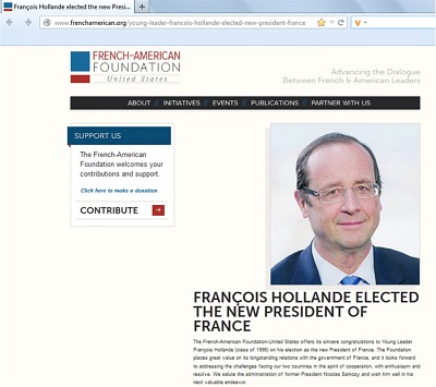 Capture d'écran frenchamerican.org le 20/07/12