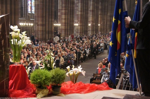 Messe à la cathédrale de Strasbourg - 10 juin 2012